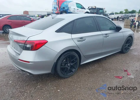 2024 Honda Civic Sport z USA, uszkodzony, nr VIN 2HGFE2F58RH523366